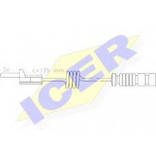 610405 E C ICER Сигнализатор, износ тормозных колодок