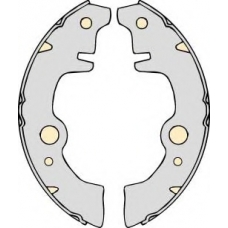 K520637 MGA Комплект тормозов, барабанный тормозной механизм