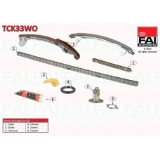 TCK33WO FAI AutoParts Комплект цели привода распредвала