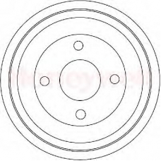 329198B BENDIX Тормозной барабан