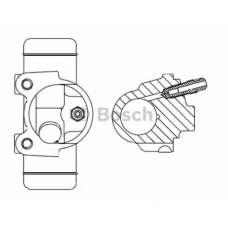 F 026 002 096 BOSCH Колесный тормозной цилиндр