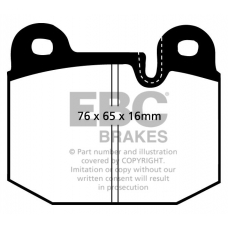 DP341 EBC Brakes Колодки тормозные