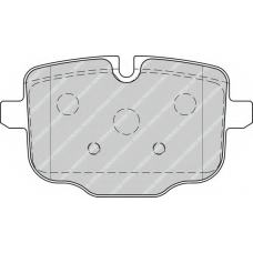 FDB4381 FERODO Комплект тормозных колодок, дисковый тормоз