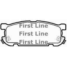 FBP3450 FIRST LINE Комплект тормозных колодок, дисковый тормоз