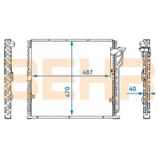 7401511 BEHR Condenser