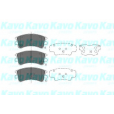 KBP-4512 KAVO PARTS Комплект тормозных колодок, дисковый тормоз