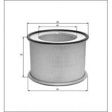 LX 530 KNECHT Воздушный фильтр