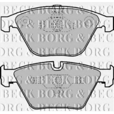 BBP1969 BORG & BECK Комплект тормозных колодок, дисковый тормоз