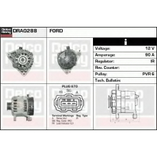 DRA0288 DELCO REMY Генератор