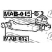 MAB-015 FEBEST Подвеска, рычаг независимой подвески колеса