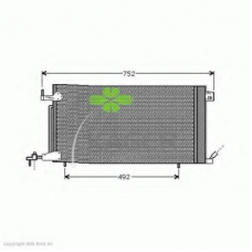 94-5291 KAGER Конденсатор, кондиционер