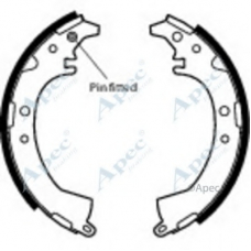 SHU604 APEC Тормозные колодки