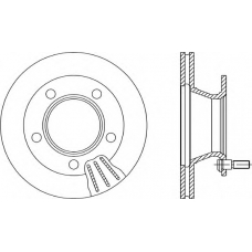 BDR2004.20 OPEN PARTS Тормозной диск