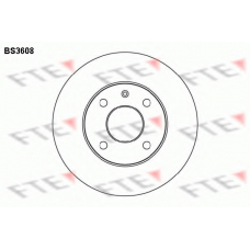 BS3608 FTE Тормозной диск