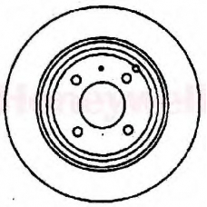 561681B BENDIX Тормозной диск