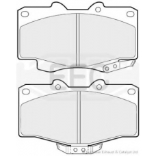 BRP0703 EEC Комплект тормозных колодок, дисковый тормоз