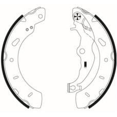 8DB 355 022-201 HELLA PAGID Комплект тормозных колодок