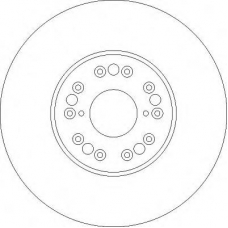 DF4182 TRW Тормозной диск
