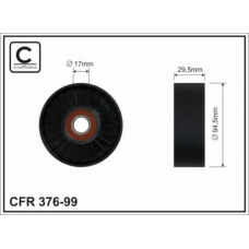 376-99 CAFFARO Паразитный / ведущий ролик, поликлиновой ремень