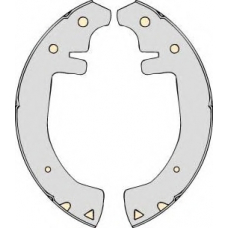 K517635 MGA Комплект тормозов, барабанный тормозной механизм