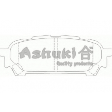 S011-18J ASHUKI Комплект тормозных колодок, дисковый тормоз