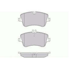 12-0896 E.T.F. Комплект тормозных колодок, дисковый тормоз