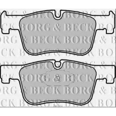 BBP2334 BORG & BECK Комплект тормозных колодок, дисковый тормоз