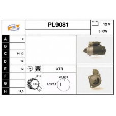 PL9081 SNRA Стартер