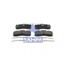 096.619 SAMPA Комплект тормозных колодок, дисковый тормоз