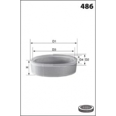 EL3143 MECAFILTER Воздушный фильтр