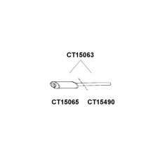 CT15063 VENEPORTE Предглушитель выхлопных газов