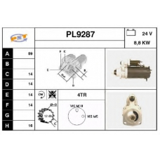 PL9287 SNRA Стартер