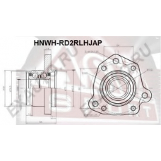 HNWH-RD2RLHJAP ASVA Ступица колеса