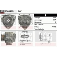 DRA0495 DELCO REMY Генератор