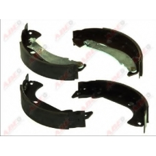 C0F007ABE ABE Комплект тормозных колодок