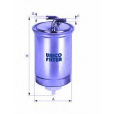 FI 8170/3 UNICO FILTER Топливный фильтр