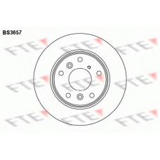 BS3657 FTE Тормозной диск