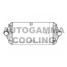 101491 AUTOGAMMA Интеркулер