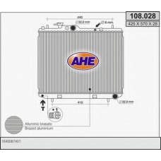 108.028 AHE Радиатор, охлаждение двигателя