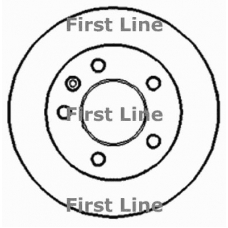 FBD1516 FIRST LINE Тормозной диск
