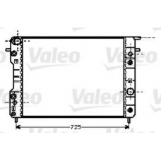 734503 VALEO Радиатор, охлаждение двигателя