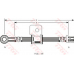 PHD106 TRW Тормозной шланг