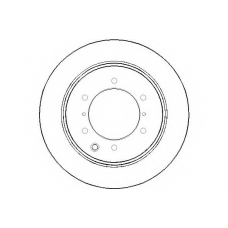 NBD1632 NATIONAL Тормозной диск