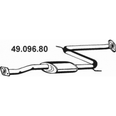 49.096.80 EBERSPACHER Средний глушитель выхлопных газов