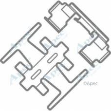 KIT513 APEC Комплектующие, тормозные колодки