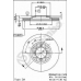 09.5219.10 BREMBO Тормозной диск