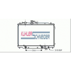 0200221 KUHLER SCHNEIDER Радиатор, охлаждение двигател
