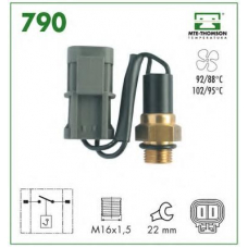 790 MTE-THOMSON Термовыключатель, вентилятор радиатора