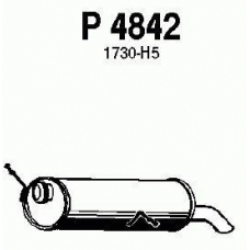 P4842 FENNO Глушитель выхлопных газов конечный