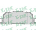 05P1115 LPR Комплект тормозных колодок, дисковый тормоз